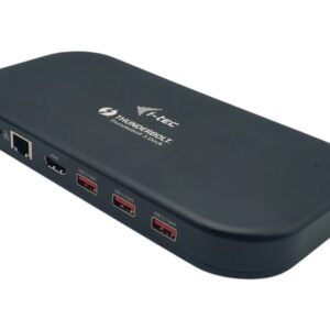 i-tec Stacja dokującaThunderbolt 3/USB-C Dual 4K Docking Station + USB-C to DisplayPort Cable (1,5m) + Power Delivery 60W