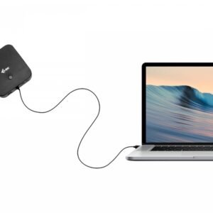 i-tec Stacja dokująca USB-C HDMI Dual DP Docking Station Power Delivery 100 W + i-tec Universal Charger 100 W