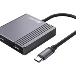 SANDBERG USB-C Dock 2xHDMI+USB+PD