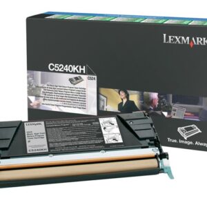 LEXMARK C5240KH Toner Lexmark black zwrotny 8000 str. C524 / C532dn / C532n / C534