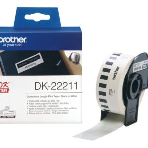 BROTHER DK22211 Taśma Brother Film White Film tape 29mm