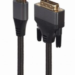 Gembird Kabel HDMI do DVI w oplocie 1.8m pozłacane końcówki