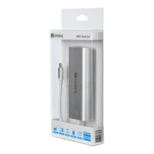 SANDBERG 136-18 Sandberg Stacja dokująca USB-C - HDMI+LAN+SD+USB, 61W