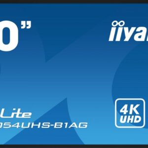 IIYAMA Monitor 50 cali LH5054UHS-B1AG 24/7, VA, ANDROID.11, 4K, SDM, 2x10W