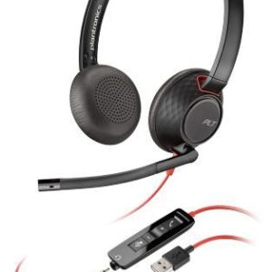 Słuchawka Binaural Poly Blackwire 5220