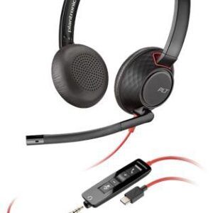 Słuchawki Stereo z Mikrofonem Poly Blackwire 5220 C5220 USB C -