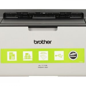 Brother Drukarka HL-1110E A4  mono USB/20ppm/pod.150ark./1000kopii@start