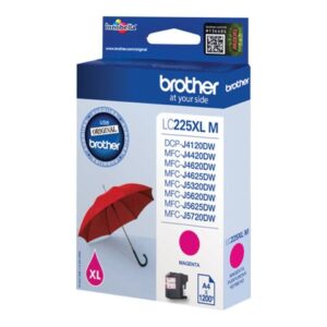 BROTHER LC225XLM Tusz Brother LC225XLM magenta XL 1 200str MFC-J4620DW / MFC-J4420DW