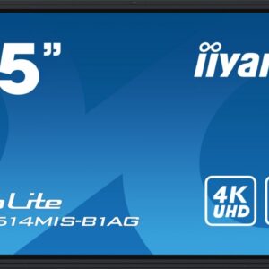 IIYAMA Monitor wielkoformatowy 75 cali TE7514MIS-B1AG INFRARED,50pkt,VA,4K,7H,WiFi,MIC,USB-c