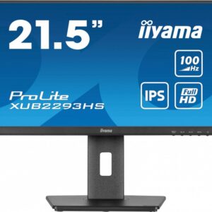 IIYAMA Monitor 22 cale XUB2293HS-B6 IPS,HDMI,DP,HAS(150mm)