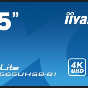 IIYAMA Monitor 55 cali LH5565UHSB-B1, 24/7, IPS, ANDROID 11, 4K, 800cd, iiSignage2, SDM, 2x HDMI, DP, 2x USB,2x 10W, RJ45, WiFi, 4/32GB, PION/POZIOM,