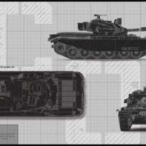 YENKEE Podkładka pod mysz DEFENDER WT90 - wersja limitowana WORLD OF TANKS