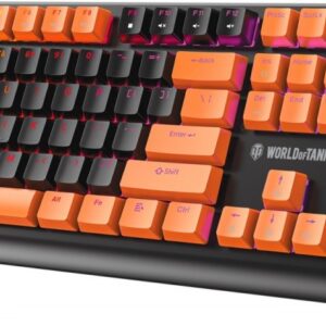 YENKEE Klawiatura mechaniczna dla graczy DESTROYER WT300 podświetlana - wersja limitowana WORLD OF TANKS