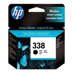 HP 338 oraiginal ink cartridge black standard capacity 11ml 450 pages 1-pack