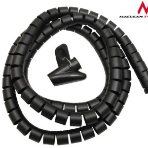 Maclean Organizator maskownica kabli MCTV-676 B black