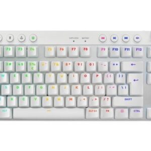 Logitech Klawiatura G Pro X TKL Lightspeed US biała