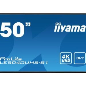 IIYAMA Monitor wielkoformatowy 50 LE5040UHS-B1 LAN,AMVA3,18/7,4K