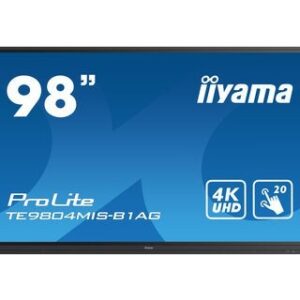 IIYAMA Monitor 98 cali TE9804MIS-B1AG PureTouch-IR,IPS,24/7,4K,USB-C