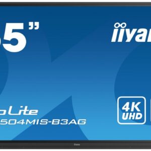 IIYAMA Monitor wielkoformatowy 65 cali TE6504MIS-B3AG INFRARED,4K,IPS,24/7,WiFi,7H,OPS SLOT