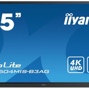 IIYAMA Monitor wielkoformatowy 74.5 cala TE7504MIS-B3AG INFRARED,4K,IPS,24/7,WiFi,7H,OPS SLOT