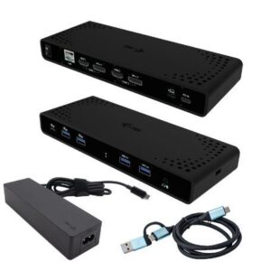 i-tec Stacja dokująca Universal Dual 4K Display Power Delivery 85W + i-tec USB-C Charger 100W