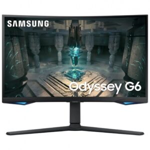 Samsung Monitor 27 cali LS27BG650EUXEN VA 2560x1440 16:9 2xHDMI/1xDP/LAN(RJ45)/2xUSB3.0 1ms(GTG) WiFi/BT głośniki zakrzywiony HAS+PIV 240Hz SMART Gami