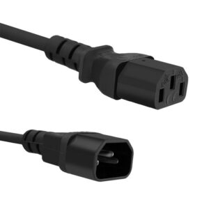 Qoltec Kabel zasilający do UPS | C13/C14 | 5m