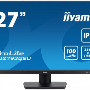IIYAMA Monitor 27 cali XU2793QSU-B7 IPS,QHD,100Hz,HDMI,DP,300cd