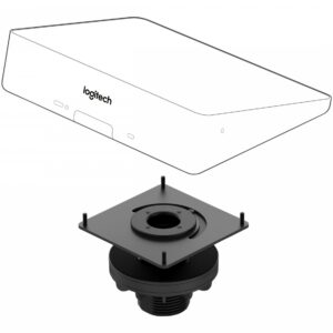 LOGITECH Tap Table Mount Video conferencing controller mounting kit for Room Solution Base Bundle Huddle Large Tap