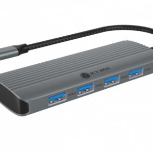 IcyBox Stacja dokująca IB-DK4022a-CPD 6w1, HDMI,USB,PD