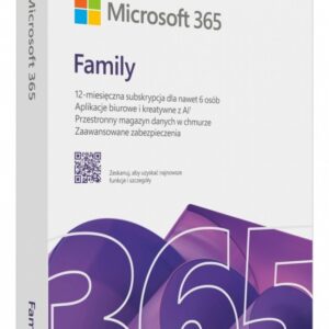 Microsoft M365 Family PL 1Y 6U Win/Mac EP2-32382