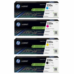 Zestaw oryginalnych tonerów HP 220A (W2200A W2201A W2202A W2203A) 4szt. CMYK