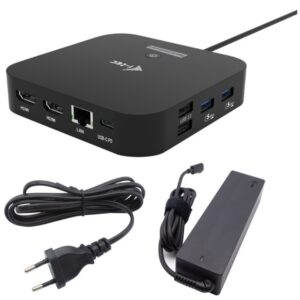 i-tec Stacja dokująca USB-C 2x HDMI Dock PD + Ładowarka 100W