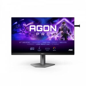 AOC Monitor AG276FK 27 cali 520Hz Fast IPS HDMIx2 DPx2