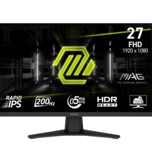 MSI Monitor MAG 274F 27 cali/LED/FHD/Flat/200Hz/Black