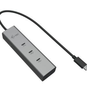 i-tec HUB USB-C Charging Metal 5 port with USB-C video 8K + Power Delivery 85W