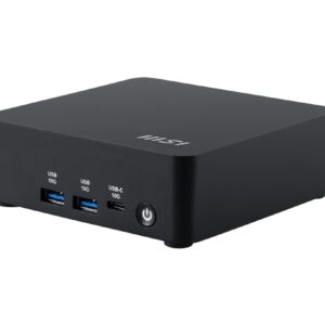 MSI Mini PC Cubi NUC AI 1UMG-005EU W11P/Intel Core U7/16GB/1TB/WiFI/BT/Czarny