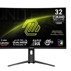 MSI Monitor MAG 321CUPDF 31.5 cala/LED/UHD/Curved/160HZ/Black
