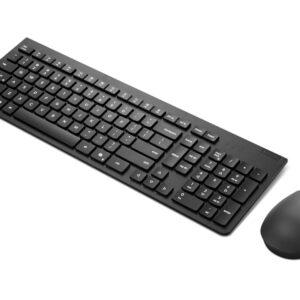 Lenovo Klawiatura i mysz Essential Wireless Combo Keyboard & Mouse Gen2 Black-US_English