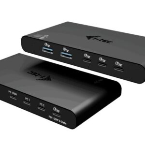 i-tec Stacja dokująca KVM Docking Station HDMI 2 Hosts Power Delivery 2x 100W
