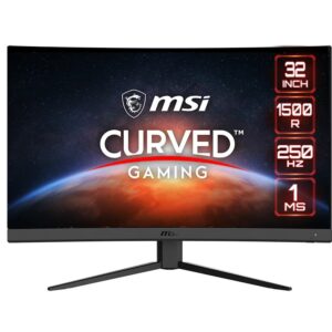 MSI Monitor G32C4X 31,5 cali/LED/FHD/Curve/250Hz/Black