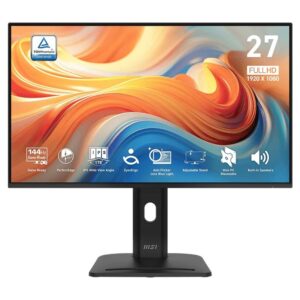 MSI Monitor PRO MP275PG E14 27 cali/LED/FHD/FLAT/144Hz/Czarny