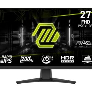 MSI Monitor 27 cali MAG 272F LED/FHD/Flat/200Hz/czarny
