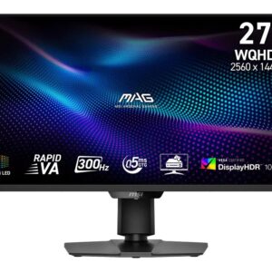 MSI Monitor 27 cali MAG 274QPF X30MV LED/WQHD/Flat/300Hz/czarny