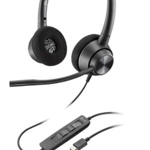 POLY Zestaw słuchawkowy stereofoniczny  EncorePro 320 USB-C TAA 767F9AA