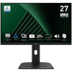 MSI Monitor PRO MP275PG 27 cali/LED/FHD/Flat/100Hz/Czarny