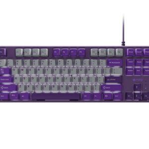 Natec Klawiatura Fury Kanabo K2 US szaro-fioletowa mechaniczna