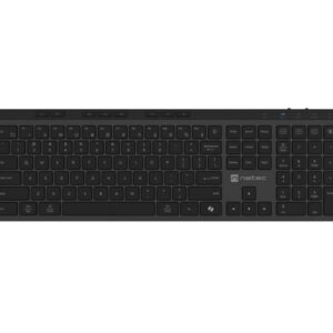 Natec Klawiatura MEDUSA Bluetooth + 2.4GHZ slim