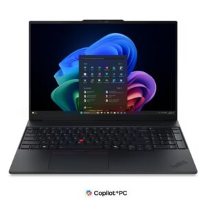 Lenovo Laptop ThinkPad E16 G3 22AY0089PB W11Pro Ultra 7 258V/32GB/1TB/INT/16.0 WUXGA/Black/1YR Premier + 3YR OS + CO2 OFFSET