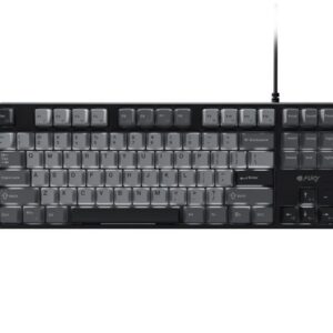 Natec Klawiatura Fury Kanabo K2 US czarno-szara, podświetlenie